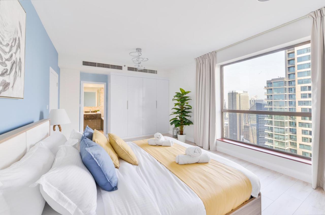 Luxury Jbr - Sea View - 5* Beach Resorts Access! Dubai Dış mekan fotoğraf