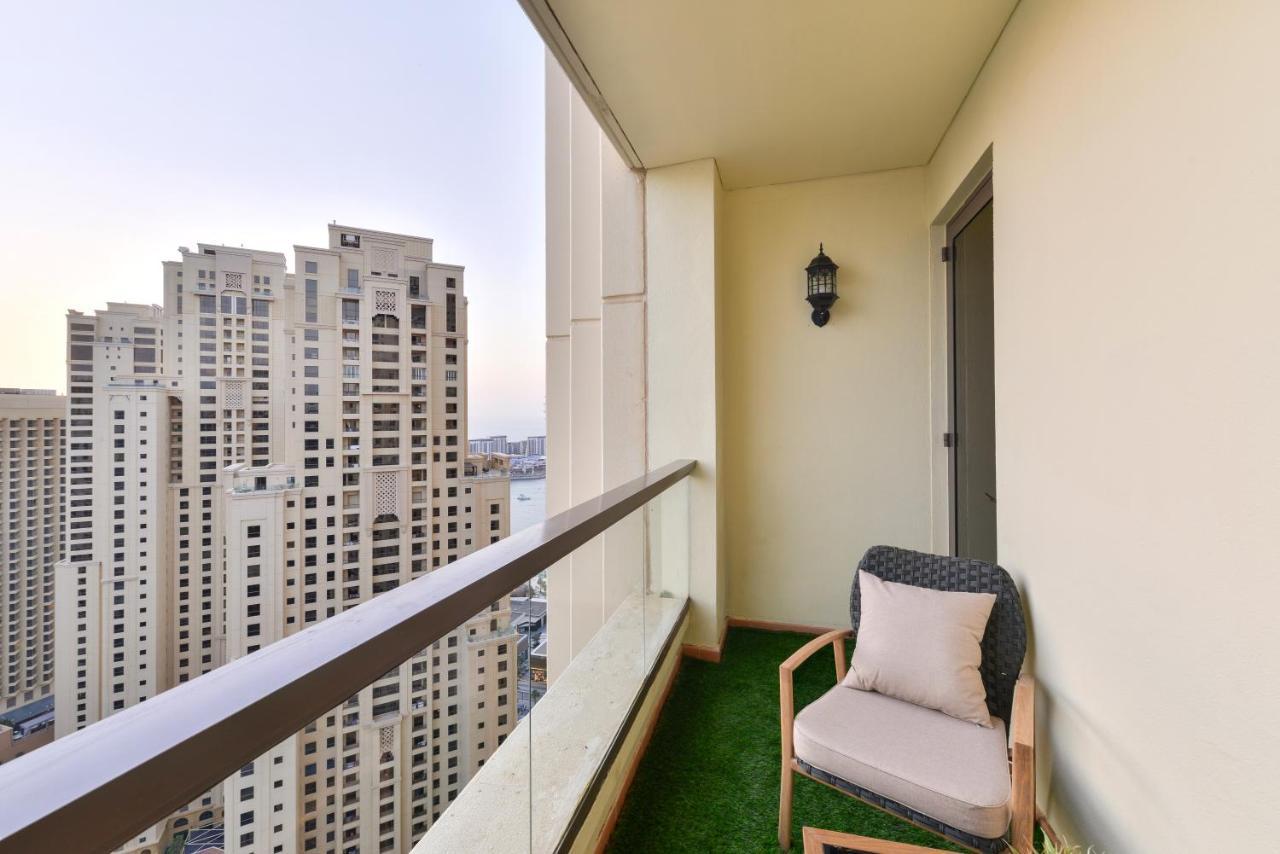 Luxury Jbr - Sea View - 5* Beach Resorts Access! Dubai Dış mekan fotoğraf